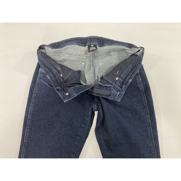 KÜHL Women’s 2 Short Blue Denim Straight Leg Jeans Outdoor Hiking Casual - Picture 5 of 12